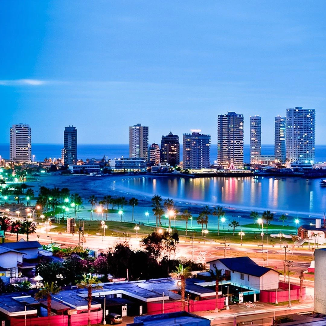 Vista aérea de Iquique