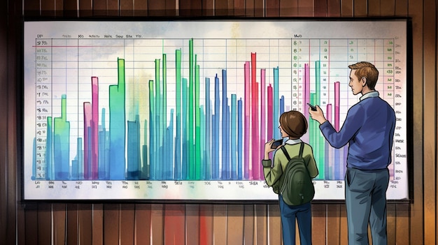 A graph illustrates fluctuations in check special interest rates over the course of a year, with annotations highlighting key economic events.