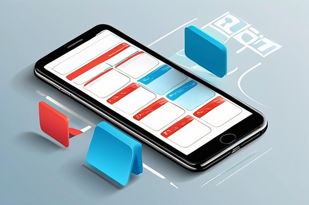 A smartphone interface showing different types of smart notifications, categorized by priority and relevance.