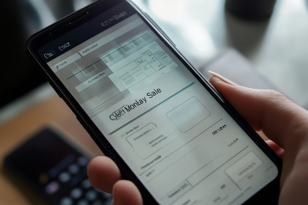 A close-up of a smartphone displaying a user-friendly app interface with the registration form for the 