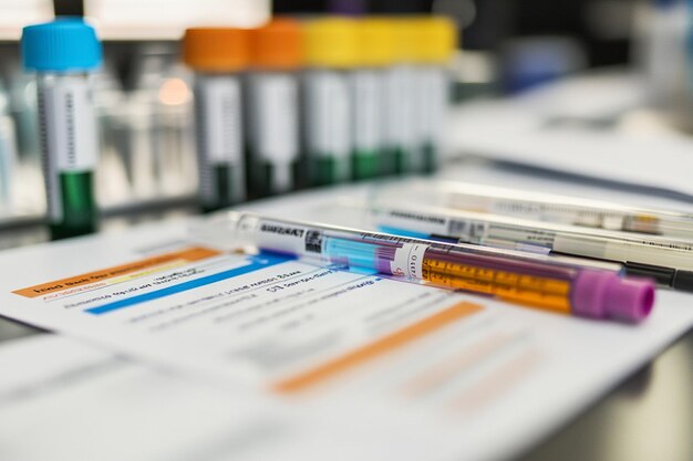 A close-up image of various medical documents, such as doctor's reports, lab results, and prescriptions, neatly organized in a file folder. The image should convey trustworthiness and the importance of thorough documentation.
